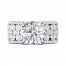 FlyerFit® 14K White Gold Encore Engagement Ring