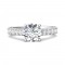 FlyerFit® 14K White Gold Encore Engagement Ring