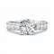 FlyerFit® 14K White Gold Encore Engagement Ring