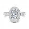 FlyerFit® 14K White Gold Encore Engagement Ring