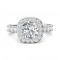 FlyerFit® 14K White Gold Encore Engagement Ring
