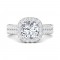 FlyerFit® 14K White Gold Encore Engagement Ring