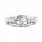 FlyerFit® 14K White Gold Encore Engagement Ring