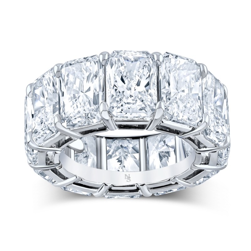 Radiant Diamond Eternity Band