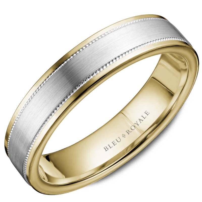 BLEU ROYALE Wedding Band