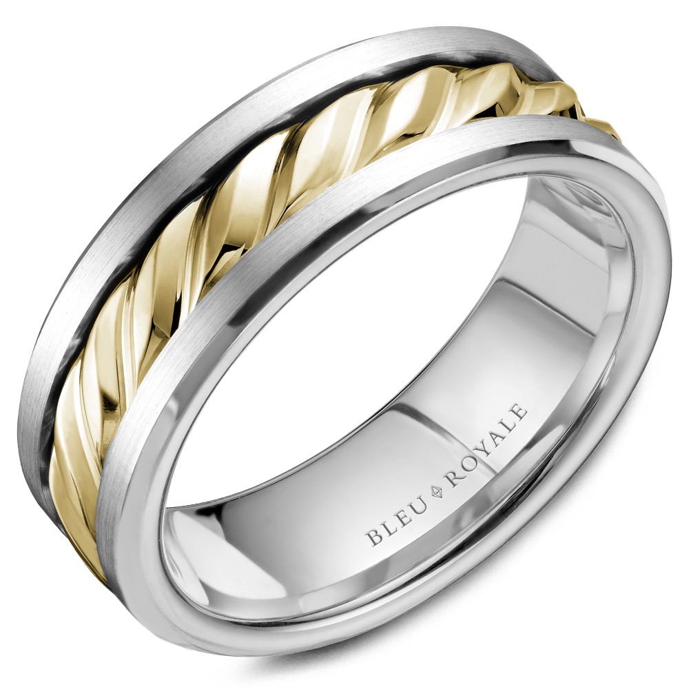 BLEU ROYALE Wedding Band