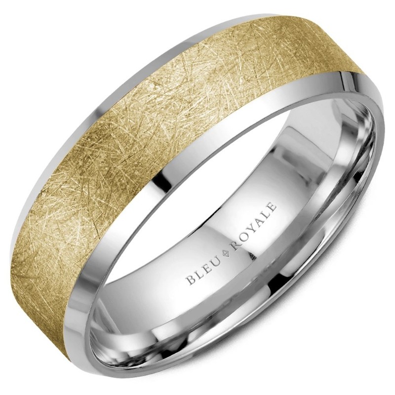 BLEU ROYALE Wedding Band