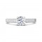 FlyerFit® 14K White Gold Vintage Engagement Ring