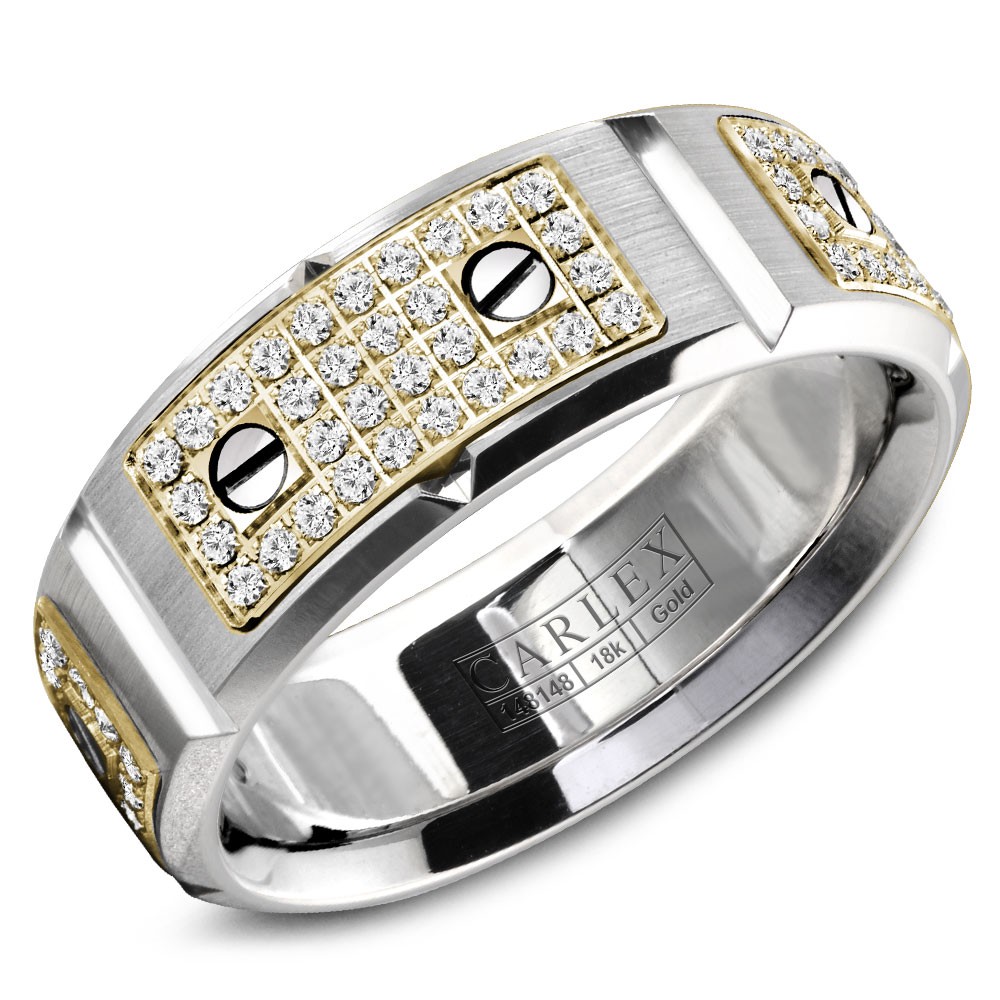 Carlex G2 Gents Wedding Band