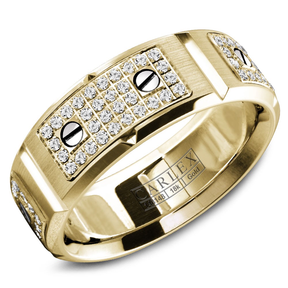 Carlex G2 Gents Wedding Band